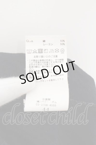 画像3: CIVARIZE / サイド脇ギャザーレイヤータンクトップ 44 ブラック O-24-06-15-026-CI-to-YM-OS (3)