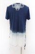 画像2: KMRii / Magnolia Gradation　Tシャツ 2 ブルー O-24-06-15-003-KM-ts-YM-OS (2)