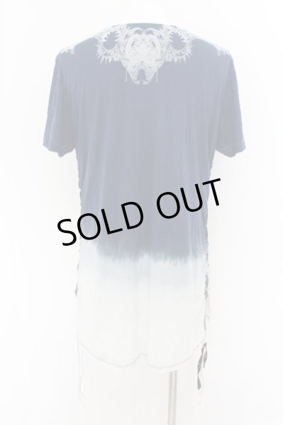 画像2: KMRii / Magnolia Gradation　Tシャツ 2 ブルー O-24-06-15-003-KM-ts-YM-OS (2)