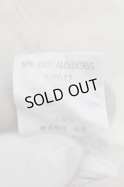 画像3: BUFFALO BOBS / コットンガーゼアーミー半袖ロングシャツ 2 ホワイト O-24-06-17-036-BU-sh-YM-OS (3)