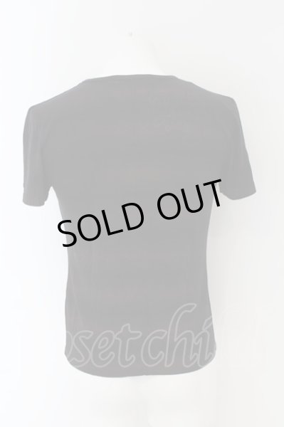 画像2: Xfrm / グリッターグラデーションボーダーTシャツ 2 レッドｘブラック O-24-06-17-043-Xf-ts-YM-OS (2)