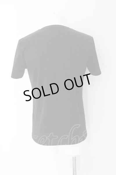 画像3: Zero by TORNADO MART / グリッターランダムテレコVネックTシャツ  ブラック O-24-06-17-044-Ze-ts-YM-OS (3)