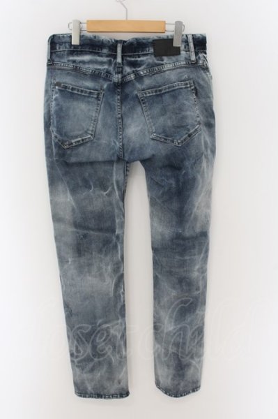 画像5: CIVARIZE / Tearing 蛇腹リメイクスキニーデニムパンツ 46 インディゴ O-24-06-17-047-CI-pa-YM-ZT183 (5)