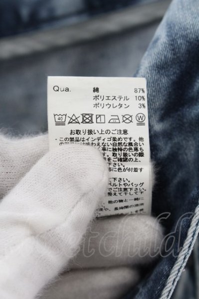 画像6: CIVARIZE / Tearing 蛇腹リメイクスキニーデニムパンツ 46 インディゴ O-24-06-17-047-CI-pa-YM-ZT183 (6)