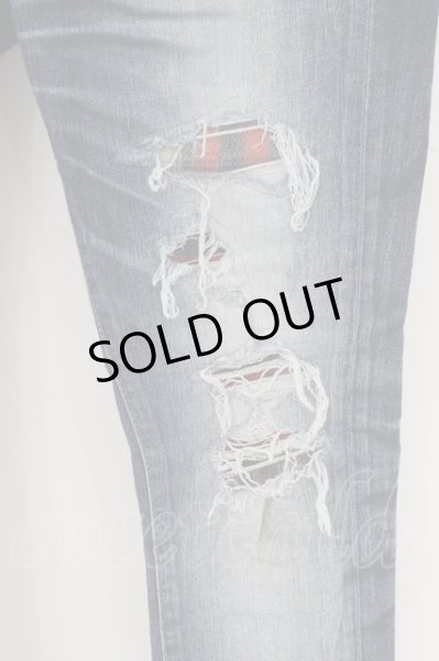 画像3: CIVARIZE / リメイクスキニーストレッチデニムパンツ 46 インディゴ O-24-06-17-048-CI-pa-YM-ZT183 (3)