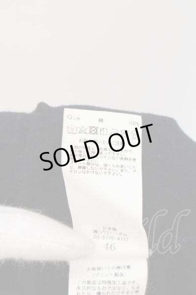 画像3: CIVARIZE / Plume フェザープリントVネックカットソー 46 ブラック O-24-06-17-005-CI-to-YM-OS (3)