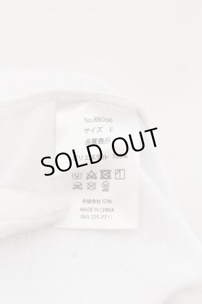 画像3: KMK(KINGLY MASK) / アロープリント半袖プルパーカー  ホワイト O-24-06-17-007-KM-to-YM-OS (3)