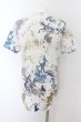 画像2: FUGA / HeatHaze 昇華プリントロング丈Tシャツ 46 ホワイト O-24-06-17-013-FU-ts-YM-OS (2)
