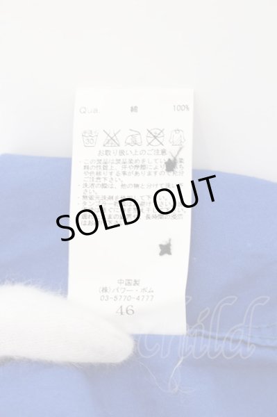 画像3: FUGA / Escalateグラデーションオックスシャツ 46 ブラックｘブルー O-24-06-17-017-FU-sh-YM-ZT302 (3)