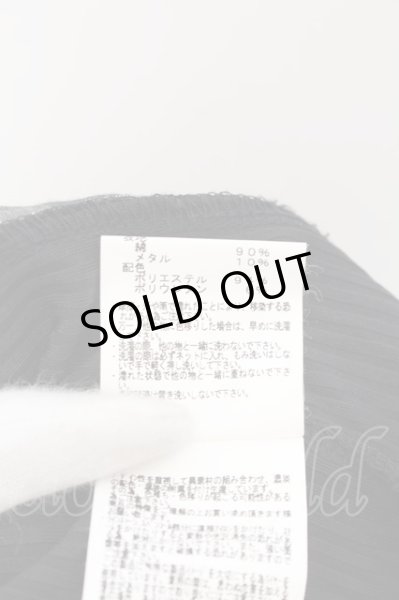 画像3: Xfrm / バックラインストーン銀糸ブロックチェックシャツ 3 ブラックｘグレー O-24-06-17-023-Xf-sh-YM-OS (3)