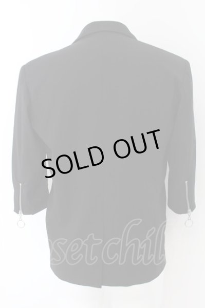 画像2: CIVARIZE / Odin　半袖テーラードジャケット 44 ブラック O-24-06-17-032-CI-ja-YM-OS (2)