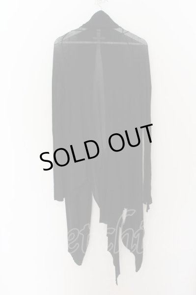 画像2: IFSIXWASNINE / WILD HORSE　ロングカーディガン 0 ブラック O-24-06-23-014-IF-to-YM-OS (2)