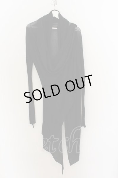 画像4: IFSIXWASNINE / WILD HORSE　ロングカーディガン 0 ブラック O-24-06-23-014-IF-to-YM-OS (4)