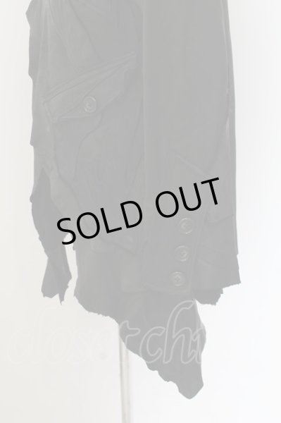 画像4: TT(Shohei Takamiya） / ノアードレープジャケット  ブラック O-24-06-23-019-TT-ou-YM-OS (4)