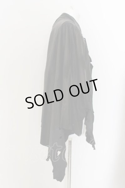 画像6: TT(Shohei Takamiya） / ノアードレープジャケット  ブラック O-24-06-23-019-TT-ou-YM-OS (6)