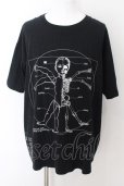 画像1: M:E（エムイー） / BIG Tシャツ F ブラック O-24-06-23-022-ME-ts-YM-OS (1)