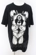 画像1: M:E（エムイー） / BIG Tシャツ F ブラック O-24-06-23-023-ME-ts-YM-OS (1)