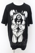 画像1: M:E（エムイー） / BIG Tシャツ F ブラック O-24-06-23-023-ME-ts-YM-OS (1)