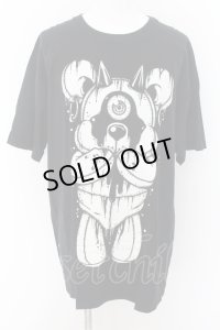 M:E（エムイー） / BIG Tシャツ F ブラック O-24-06-23-023-ME-ts-YM-OS