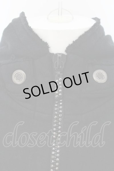 画像2: FranCisT_MOR.K.S. / ハイビスカルスワロパーカー 2 ブラック O-24-06-23-029-Fr-to-YM-ZT268 (2)