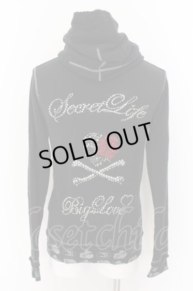 画像3: FranCisT_MOR.K.S. / フルスワロハイビスカルパーカー 2 ブラック O-24-06-23-030-Fr-to-YM-ZT268 (3)