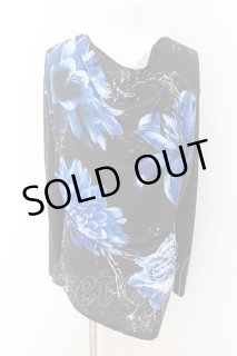 CIVARIZE / Unite ドレープカットソー 44 ブラック O-24-10-11-050-CI