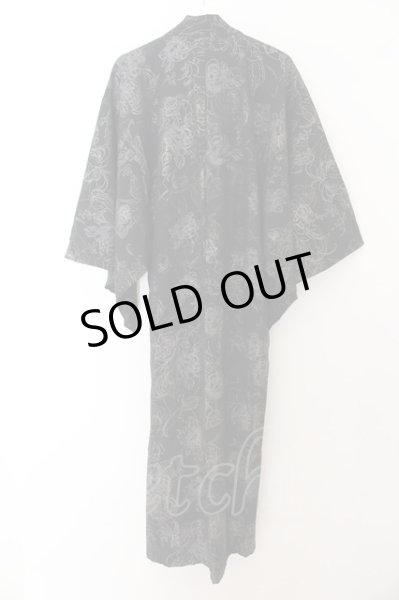 画像3: SEANA / グリッターローズ浴衣 F ブラック O-24-06-23-033-SE-ja-YM-ZT292 (3)