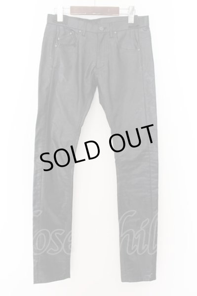 画像1: GalaabenD / コットンレザーストレッチスキニーパンツ ｓ ブラック O-24-06-23-038-Ga-pa-YM-ZT-ML003 (1)