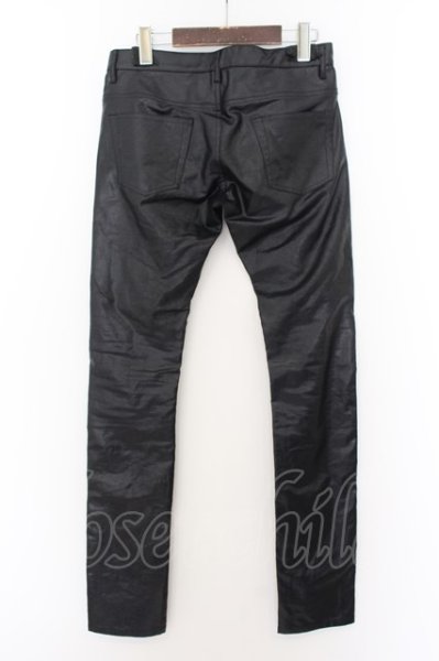 画像2: GalaabenD / コットンレザーストレッチスキニーパンツ ｓ ブラック O-24-06-23-038-Ga-pa-YM-ZT-ML003 (2)