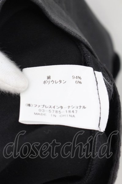 画像3: GalaabenD / コットンレザーストレッチスキニーパンツ ｓ ブラック O-24-06-23-038-Ga-pa-YM-ZT-ML003 (3)