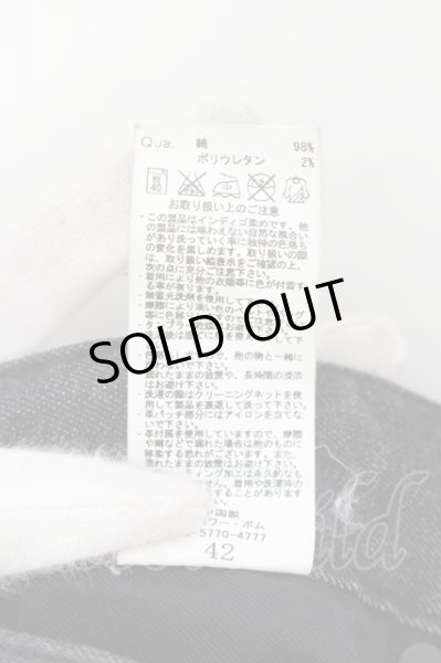 画像3: FUGA / コーティングZIPストレッチパンツ 42 ブラック O-24-06-23-040-FU-pa-YM-ZT246 (3)