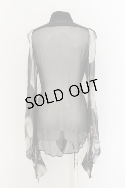 画像3: IFSIXWASNINE / TXS-4/W　バルーン袖シャツ 1（レディース） ブラック O-24-06-23-003-IF-sh-YM-OS (3)