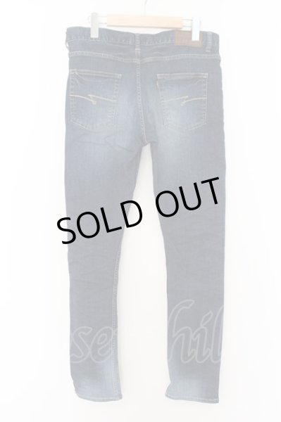 画像2: JACKROSE / ユーズドウォッシュストレッチデニムパンツ 3 インディゴ O-24-06-23-042-JA-pa-YM-OS (2)