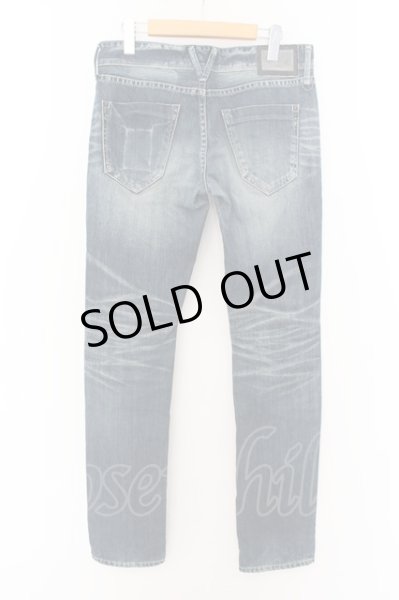 画像2: VANQUISH / MURDER LICENSEダブルネーム ユーズドウォッシュストレートデニムパンツ 44 インディゴ O-24-06-23-043-VA-pa-YM-ZT246 (2)