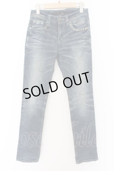 画像1: Xfrm / 泊加工スーパーストレッチデニムパンツ 28 インディゴ O-24-06-23-047-Xf-pa-YM-OS (1)