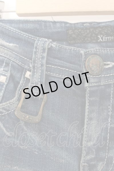 画像2: Xfrm / 泊加工スーパーストレッチデニムパンツ 28 インディゴ O-24-06-23-047-Xf-pa-YM-OS (2)