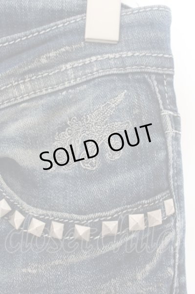 画像3: Xfrm / 泊加工スーパーストレッチデニムパンツ 28 インディゴ O-24-06-23-047-Xf-pa-YM-OS (3)