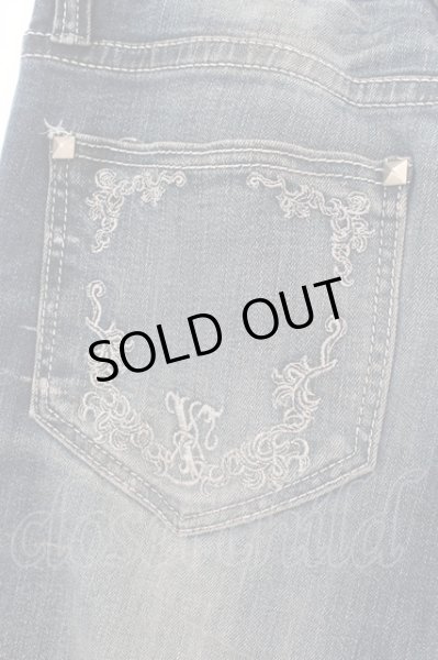 画像5: Xfrm / 泊加工スーパーストレッチデニムパンツ 28 インディゴ O-24-06-23-047-Xf-pa-YM-OS (5)