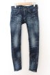 画像1: Black by VANQUISH / スーパーストレッチニードルスキニーデニムパンツ 28 インディゴ O-24-06-23-048-Bl-pa-YM-ZT246 (1)