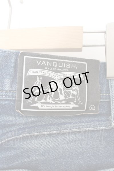 画像3: VANQUISH / リジットストレッチタイトフィットデニムパンツ 30 インディゴ O-24-06-23-052-VA-pa-YM-ZT245 (3)