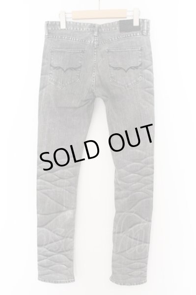 画像2: FUGA / Falsetto ケミカル加工顔料デニムパンツ 42 グレー O-24-06-23-054-FU-pa-YM-ZT245 (2)