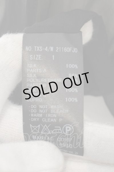 画像8: IFSIXWASNINE / TXS-4/W　バルーン袖シャツ 1（レディース） ブラック O-24-06-23-003-IF-sh-YM-OS (8)