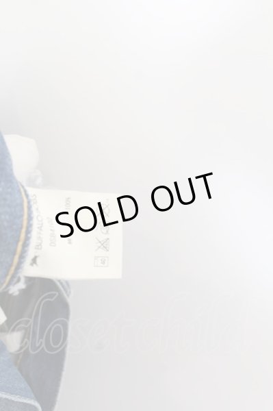 画像3: BUFFALO BOBS / 加工ストレートデニムパンツ 1 ライトインディゴ O-24-06-23-058-BU-pa-YM-OS (3)