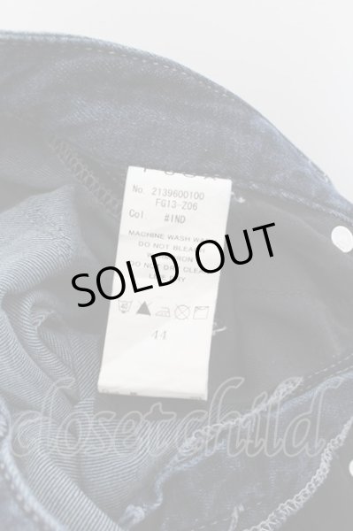 画像3: FUGA / 加工デニムパンツ 44 インディゴ O-24-06-23-059-FU-pa-YM-OS (3)