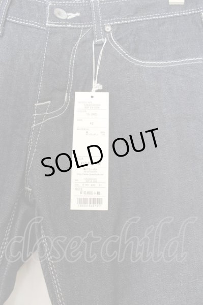 画像2: GOSTAR DE FUGA / ワンウォッシュストレッチデニムパンツ 42 インディゴ O-24-06-23-066-GO-pa-YM-ZT267 (2)