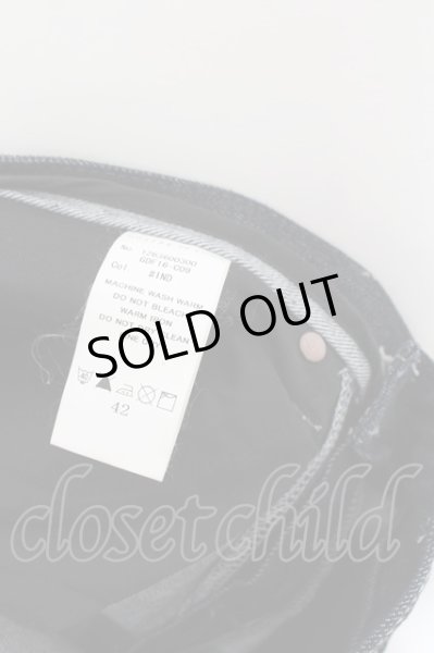 画像4: GOSTAR DE FUGA / ワンウォッシュストレッチデニムパンツ 42 インディゴ O-24-06-23-066-GO-pa-YM-ZT267 (4)