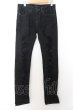 画像1: CIVARIZE / Tearコーティング吹き付け加工デニムパンツ 44 ブラック O-24-06-23-070-CI-pa-YM-OS (1)