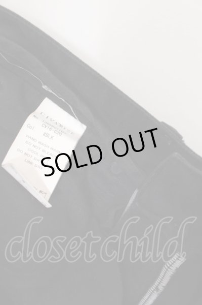 画像3: CIVARIZE / Omen箔加工タイトカラースキニーパンツ 42 ブラック O-24-06-23-071-CI-pa-YM-OS (3)