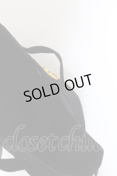 画像3: LILWHITEDOT / スマイリー2WAYバッグ  ブラック O-24-06-23-077-LW-ba-YM-ZT268 (3)