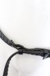 画像2: CIVARIZE / パイソンナローロングベルト  ブラック O-24-06-23-080-CI-za-YM-ZT471 (2)